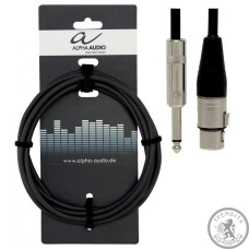 Мікрофонний кабель Alpha Audio stereo jack/ 2 mono jack Мікрофонний кабель Alpha Audio stereo jack/ 2 mono jack