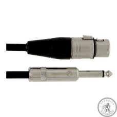 Микрофонный кабель Alpha Audio XLR(п) x mono jack (6м) 190.580 Микрофонный кабель Alpha Audio XLR(п) x mono jack (6м) 190.580