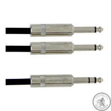 Акустичний кабель Alpha Audio Pro Line 190.720 Стереоджек 1 х 6,3 мм - Моноджек 2х 6,3 (1,5м)