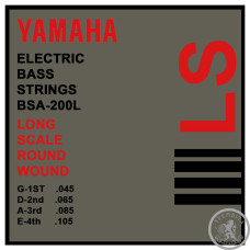 Струни для бас-гітари YAMAHA BSA200L BASS STAINLESS STEEL (45-105)