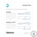 Тростина до Кларнету D'ADDARIO Reserve Bb Clarinet #2.5 - 10 Box