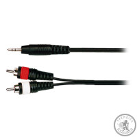 Аудио Кабель 2RCA - 3.5 Джек-разъем BB413 Длина 3м