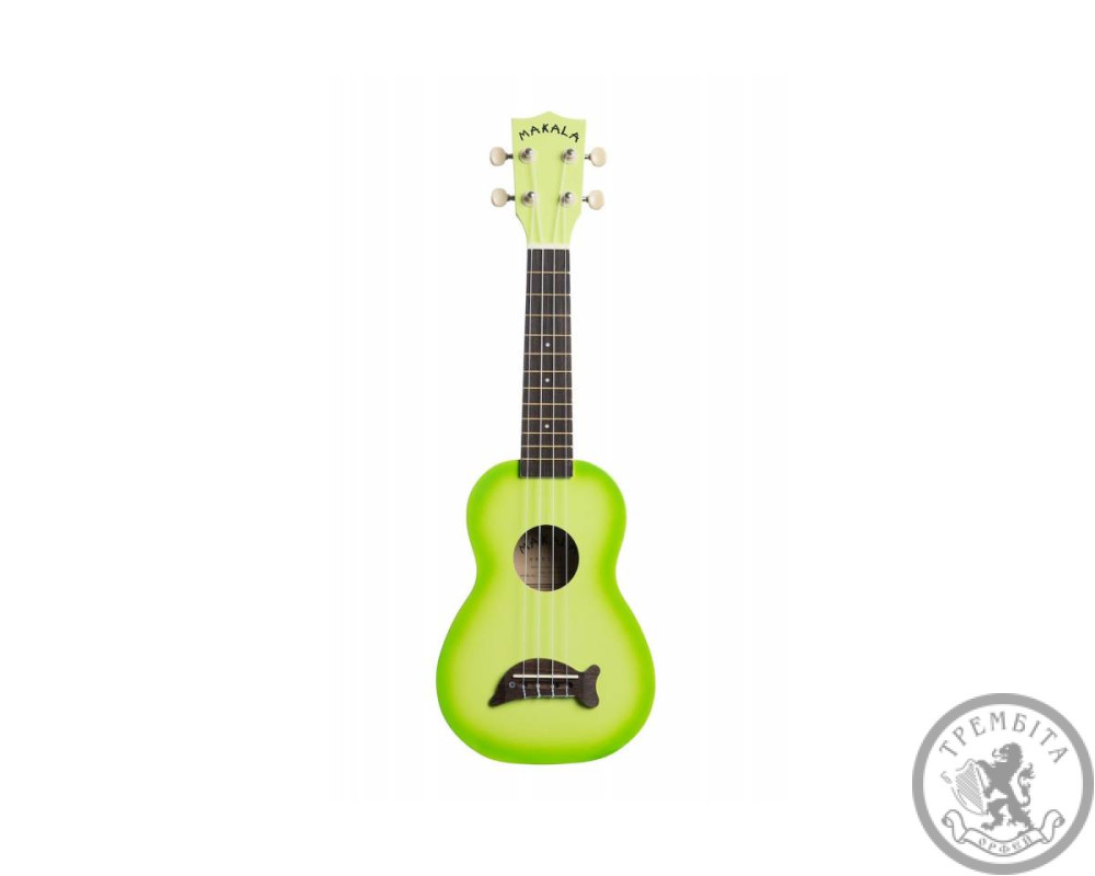 Укулеле KALA MAKALA DOLPHIN GREEN APPLE BURST UKULELE 