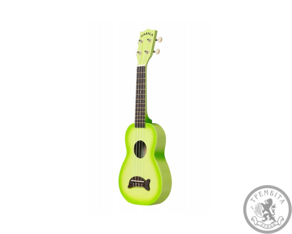 Укулеле KALA MAKALA DOLPHIN GREEN APPLE BURST UKULELE 