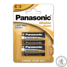 Батарейка Panasonic ALKALINE POWER C(LR14) блістер, 2 шт. Батарейка Panasonic ALKALINE POWER C(LR14) блістер, 2 шт.