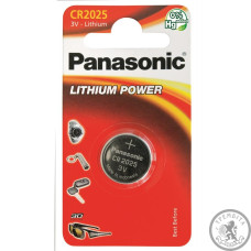 Батарейка Panasonic літієва CR2025 блистер, 1 шт. Батарейка Panasonic літієва CR2025 блистер, 1 шт.