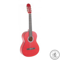 Класична гітара GEWApure Basic 3/4 (Transparent Red)