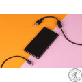 Павербанк 2Е 5000mAh, Metal surface, DC 5V, 2.1A, black
