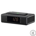 2E Акустична док-станція SmartClock Wireless Charging, Alarm Clock, Bluetooth, FM, USB, AUX Black