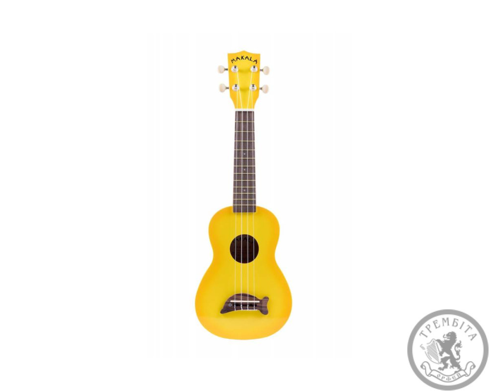 Укулеле KALA MAKALA DOLPHIN YELLOW BURST UKULELE