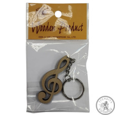 Дерев’яний брелок MAXTONE KCN-M KEYCHAIN TREBLE CLEF Дерев’яний брелок MAXTONE KCN-M KEYCHAIN TREBLE CLEF