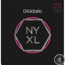 Струны для электрогитары D’ADDARIO NYXL0940BT NYXL ELECTRIC BALANCED TENSION SUPER LIGHT (09-40)