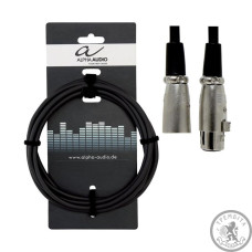 Микрофонный кабель Alpha Audio Basic 190.040 Микрофонный кабель Alpha Audio Basic 190.040