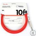 Кабель инструментальный FENDER CABLE ORIGINAL SERIES 10’ FRD 