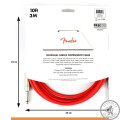 Кабель инструментальный FENDER CABLE ORIGINAL SERIES 10’ FRD 