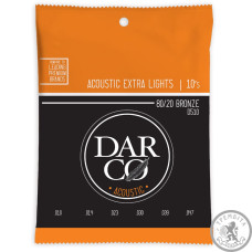 Струни для акустичної гітари MARTIN D510 Darco Acoustic 80/20 Bronze Extra Light (10-47) Струни для акустичної гітари MARTIN D510 Darco Acoustic 80/20 Bronze Extra Light (10-47)