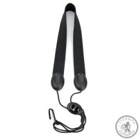 Ремень для Саксофона RICO SJA11 Rico Fabric Sax Strap (Black) with Metal Hook