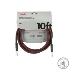 Инструментальный кабель FENDER CABLE PROFESSIONAL SERIES 10’ RED TWEED Инструментальный кабель FENDER CABLE PROFESSIONAL SERIES 10’ RED TWEED