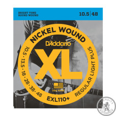 Струни для електрогітари D`ADDARIO EXL110+ XL REGULAR PLUS (10.5-48) Струни для електрогітари D`ADDARIO EXL110+ XL REGULAR PLUS (10.5-48)