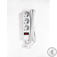 Мережевий подовжувач Maxter 3 розетки 3м