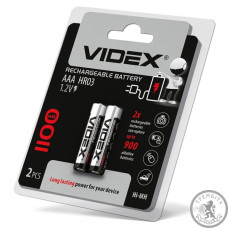 Акумулятор Videx HR03/AAA 1100mAh double blister ( 2 шт ) Акумулятор Videx HR03/AAA 1100mAh double blister ( 2 шт )