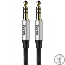 Кабель Baseus Yiven Audio Cable M30 1.5 м Silver/Black (CAM30-CS1) Кабель Baseus Yiven Audio Cable M30 1.5 м Silver/Black (CAM30-CS1)