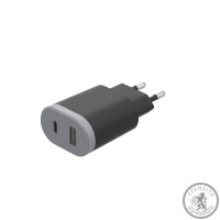 Зарядний пристрій HAVIT HV-UC1011 USB+Type-C 15W 3.1A Black