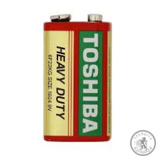 Батарейка TOSHIBA 6F22KG 9V, крона Батарейка TOSHIBA 6F22KG 9V, крона