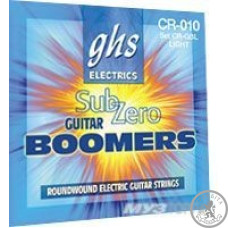 Струны для электрогитары, GHS STRINGS SUB-ZERO BOOMERS SET CR-GBL 10-46 Струны для электрогитары, GHS STRINGS SUB-ZERO BOOMERS SET CR-GBL 10-46