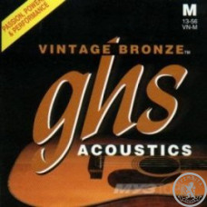 Струны для 12-струнной акустической гитары, GHS STRINGS VINTAGE BRONZE 12-STR SET Струны для 12-струнной акустической гитары, GHS STRINGS VINTAGE BRONZE 12-STR SET