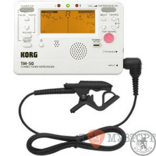 тюнер-метроном Korg TM-50C- PW тюнер-метроном Korg TM-50C- PW