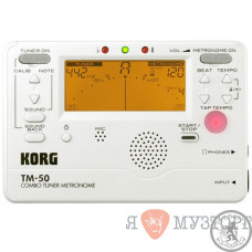 Цифровий тюнер-метроном Korg TM50-PW Цифровий тюнер-метроном Korg TM50-PW