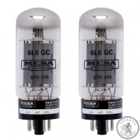Подобранная пара ламп усиления оконечники MESA BOOGIE 6L6