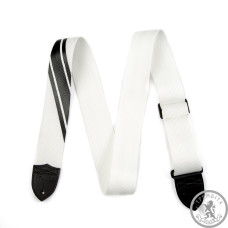 Гітарний ремінь  FENDER STRAP COMPETITION STRIPE WHITE AND BLACK