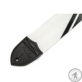 Гітарний ремінь  FENDER STRAP COMPETITION STRIPE WHITE AND BLACK