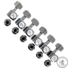 Кілки FENDER LOCKING TUNING MACHINES FOR STRATOCASTER / TELECASTER POLISHED CHROME