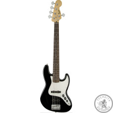 Бас-гітара FENDER STANDARD JAZZ BASS V PF BLK Бас-гітара FENDER STANDARD JAZZ BASS V PF BLK
