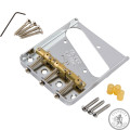 Бридж FENDER BRIDGE ASSEMBLY FOR AMERICAN VINTAGE HOT ROD TELECASTER WITH COMPENSATED BRASS SADDLES NICKEL