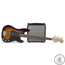 Електрогітарний набір SQUIER by Fender STRAT PACK HSS BROWN SUNBURST