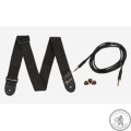 Электрогитарный набор SQUIER by Fender STRAT PACK SSS BLACK