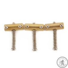 Бридж FENDER BRIDGE SADDLES FOR AMERCIAN VINTAGE TELECASTER BRASS Бридж FENDER BRIDGE SADDLES FOR AMERCIAN VINTAGE TELECASTER BRASS