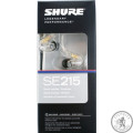 Навушники  SHURE SE215-CL високоякісні звукоізолюючі міні навушники
