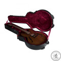 Кейс для електрогітари типу 335 (hollowbody), формувальний пластик, EPS ущільнювач з вельветовим плисом,