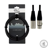 Акустичний кабель Alpha Audio XLR(п)xXLR(м) (6м) 190.660