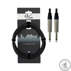 Инструментальныйц кабель Alpha Audio mono jack x2 (9м) Инструментальныйц кабель Alpha Audio mono jack x2 (9м)