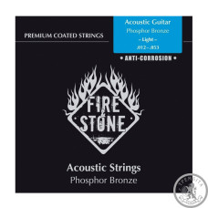 Струны для акустической гитары Fire&Stone Coated Phosphor Bronze, 12-53 Струны для акустической гитары Fire&Stone Coated Phosphor Bronze, 12-53