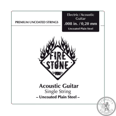 Струна для акустической гитары Fire&Stone Single String .008 Струна для акустической гитары Fire&Stone Single String .008