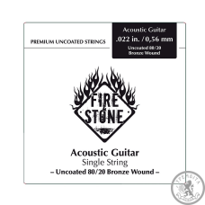 Струна для акустической гитары Fire&Stone Single String .047 Струна для акустической гитары Fire&Stone Single String .047