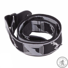Ремінь FENDER 2" MONOGRAMMED BLACK/LIGHT GREY/DARK GREY STRAP