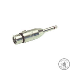 Переходник Alpha Audio моно джек 6.3мм -XLR (п) Переходник Alpha Audio моно джек 6.3мм -XLR (п)